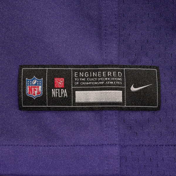 Trayvon Mullen Baltimore Ravens Nike Team Game Jersey - Purple - Image 6
