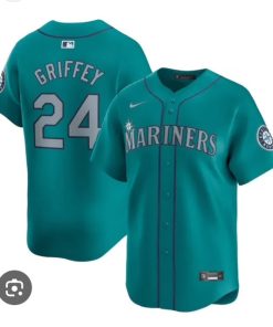 Youth Ken Griffey Jr. Seattle Mariners Nike Home Alternate Limited Player Jersey - Teal