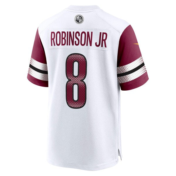 Brian Robinson Jr. Washington Commanders Nike Away Game Player Jersey - White - Image 3