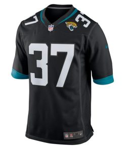 Alternative view of Tre Herndon Jacksonville Jaguars Nike Game Jersey - Black