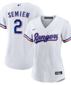 Marcus Semien Texas Rangers Nike Women's Home Replica Player Jersey - White