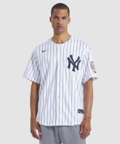 CC Sabathia New York Yankees Nike 2025 Baseball Hall of Fame Name & Number Retired Replica Jersey - White