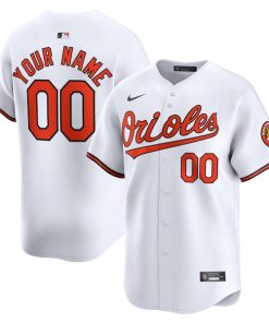 Baltimore Orioles Nike Youth Home Limited Custom Jersey - White