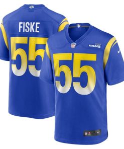 Braden Fiske Los Angeles Rams Nike Team Game Jersey -  Royal