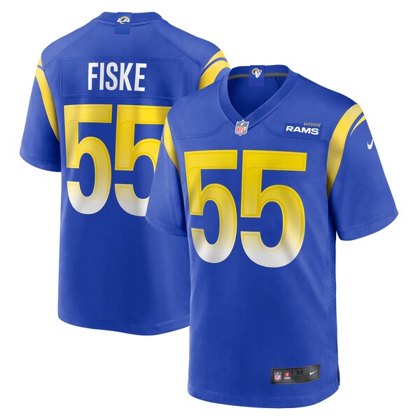 Braden Fiske Los Angeles Rams Nike Team Game Jersey - Royal