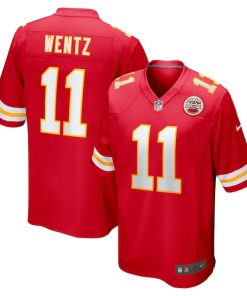 Carson Wentz Kansas City Chiefs Nike  Game Jersey -  Red