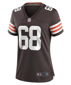 Alternative view of Michael Dunn Cleveland Browns Nike Women's Game Jersey - Brown