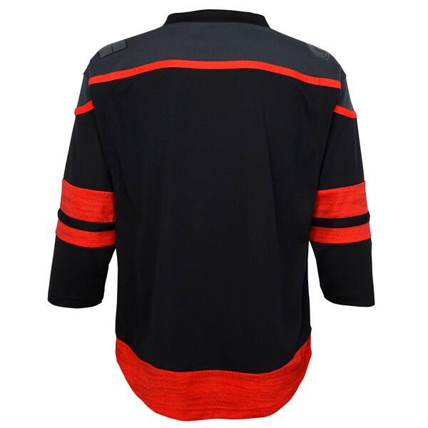 Carolina Hurricanes Youth Home Replica Jersey - Black - Image 3