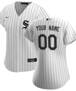 Chicago White Sox Nike Women's Home Replica Custom Jersey - White