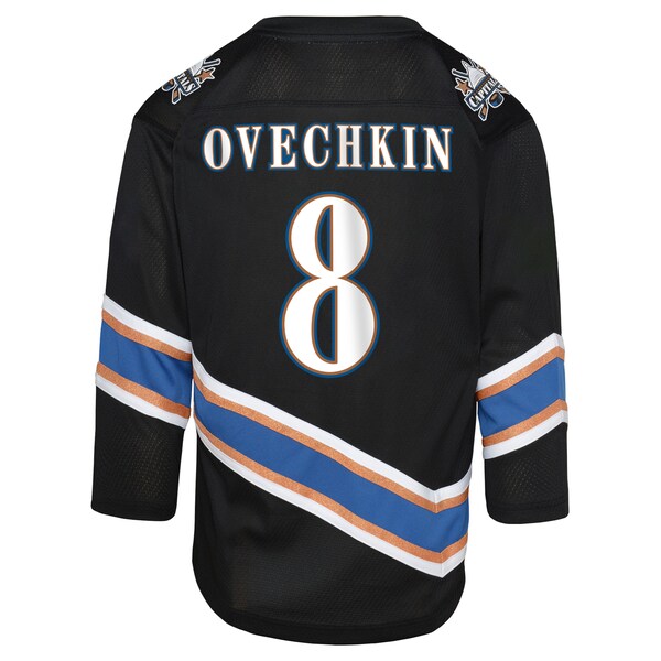 Alexander Ovechkin Washington Capitals Preschool 50th Anniversary Replica Jersey - Black - Image 3