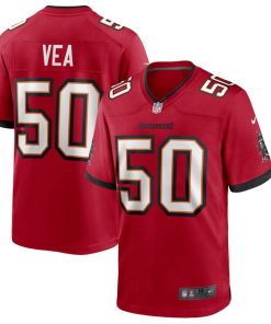Vita Vea Tampa Bay Buccaneers Nike Game Jersey - Red