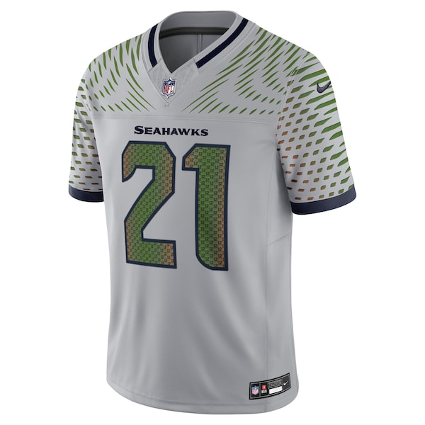 Devon Witherspoon Seattle Seahawks Nike 2025 Rivalries Collection Limited Jersey - Wolf Gray - Image 2