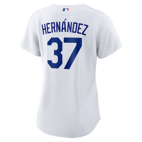 Teoscar Hernandez Los Angeles Dodgers Nike Women's Home Replica Jersey - White - Image 3