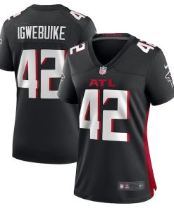 Godwin Igwebuike Atlanta Falcons Nike Women's  Game Jersey -  Black