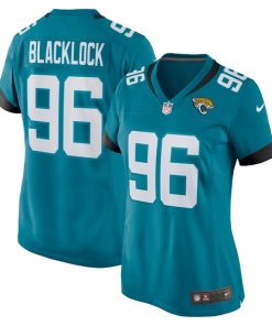 Ross Blacklock Jacksonville Jaguars Nike Women's Team Game Jersey -  Teal