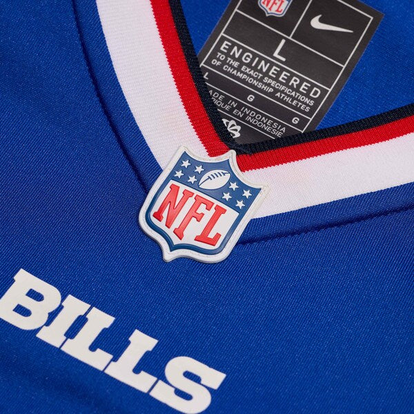 T.J. Sanders Buffalo Bills Nike Team Game Jersey - Royal - Image 4