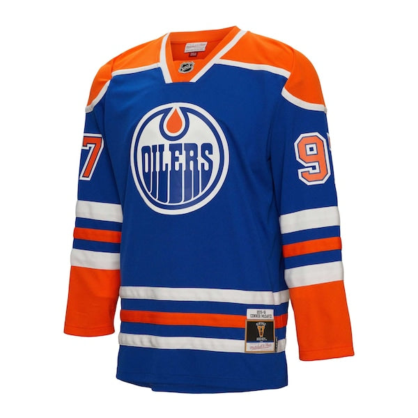 Connor McDavid Edmonton Oilers 2015/16 Blue Line Player Jersey - Blue - Image 2