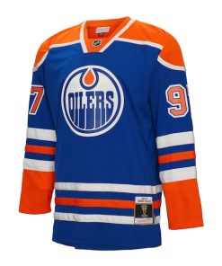 Alternative view of Connor McDavid Edmonton Oilers  2015/16 Blue Line Player Jersey - Blue