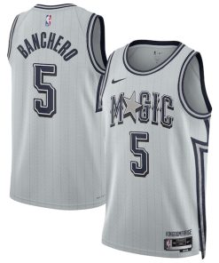 Paolo Banchero Orlando Magic Nike Unisex 2024/25 Swingman Player Jersey - City Edition - Silver