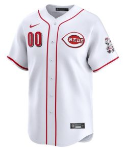 Alternative view of Cincinnati Reds Nike Home Limited Pick-A-Player Retired Roster Jersey - White