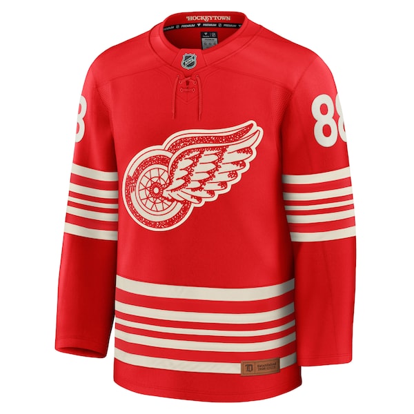 Patrick Kane Detroit Red Wings Centennial Premium Player Jersey - Red - Image 2