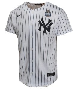Alternative view of Juan Soto New York Yankees Nike Youth 2024 World Series Home Game Player Jersey - White