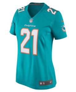 Alternative view of DeShon Elliott Miami Dolphins Nike Women's Nike Women's All Player Jersey - Aqua