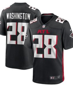 Carlos Washington Atlanta Falcons Nike  Game Jersey -  Black