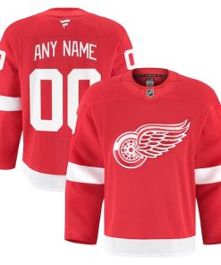 Detroit Red Wings  Home Authentic Pro Custom Jersey - Red