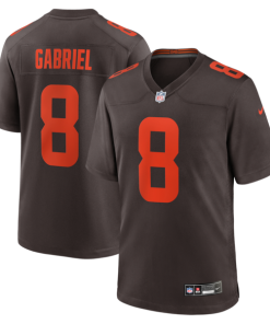 Dillon Gabriel Cleveland Browns Nike Alpha Dawg Game Jersey - Brown