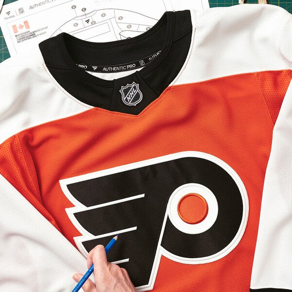 Philadelphia Flyers Home Authentic Pro Custom Jersey - Orange - Image 4