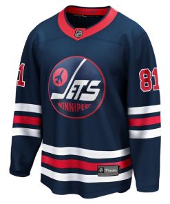 Alternative view of Kyle Connor Winnipeg Jets  Alternate Breakaway Jersey - Navy
