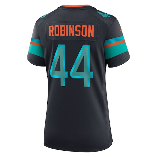 Chop Robinson Miami Dolphins Nike Women's 2025 Rivalries Collection Game Jersey - Pitch Blue - Image 3