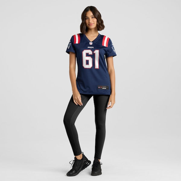 Lester Cotton Sr. New England Patriots Nike Women's Team Game Jersey - Navy - Image 4