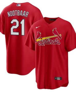 Lars Nootbaar St. Louis Cardinals Nike Big & Tall Alternate Replica Player Jersey - Red