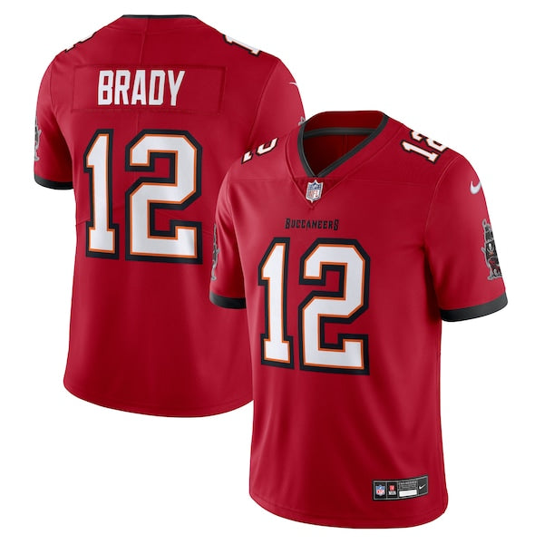 Tom Brady Tampa Bay Buccaneers Nike Vapor Untouchable Limited Jersey - Red/Pewter - Image 2