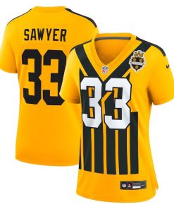 Jack Sawyer Pittsburgh Steelers Nike Women's Alternate Game Jersey -  Gold/Black