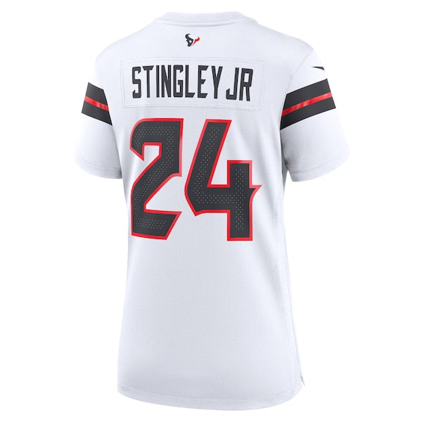 Derek Stingley Jr. Houston Texans Nike Women's Game Jersey - White - Image 4