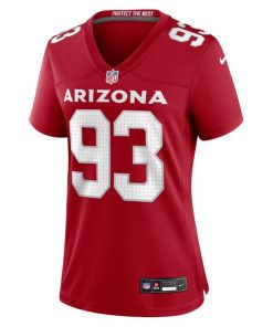 Alternative view of Calais Campbell Arizona Cardinals Nike Women's Team Game Jersey -  Cardinal