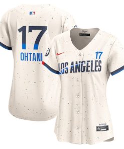 Shohei Ohtani Los Angeles Dodgers Nike Women's 2024 City Connect Limited Player Jersey - Cream
