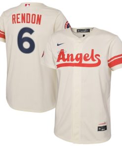 Anthony Rendon Los Angeles Angels Nike Youth 2022 City Connect Replica Player Jersey - Cream