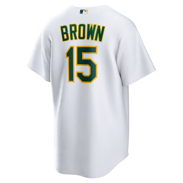 Seth Brown Athletics Nike Home Replica Jersey - White - Image 3