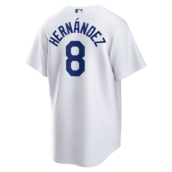 Enrique Hernandez Los Angeles Dodgers Nike Home Replica Player Jersey - White - Image 3