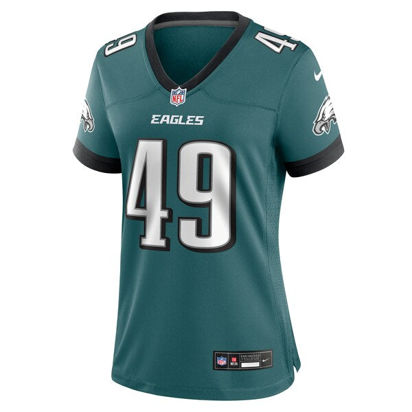 Rick Lovato Philadelphia Eagles Nike Women's Team Game Jersey - Midnight Green - Image 3
