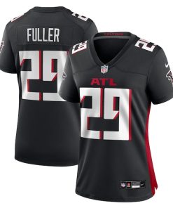 Jordan Fuller Atlanta Falcons Nike Women's Team Game Jersey -  Black
