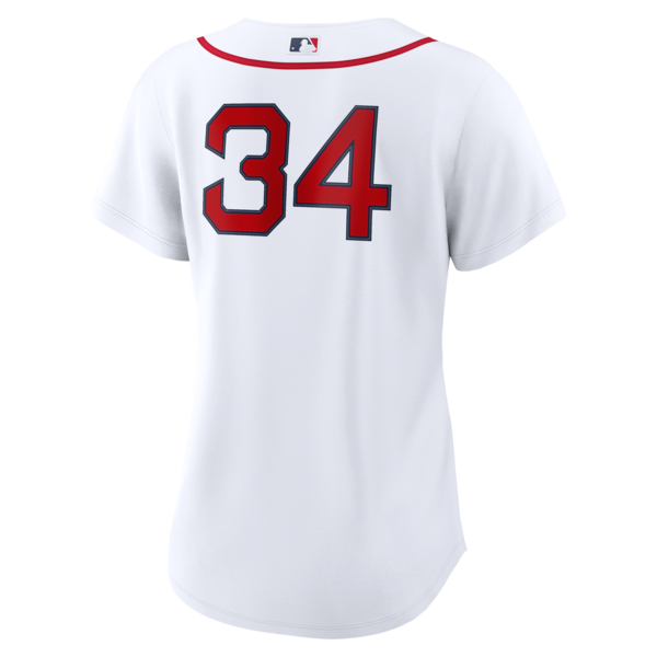 David Ortiz Boston Red Sox Nike Women's Home Replica Player Jersey - White - Image 3