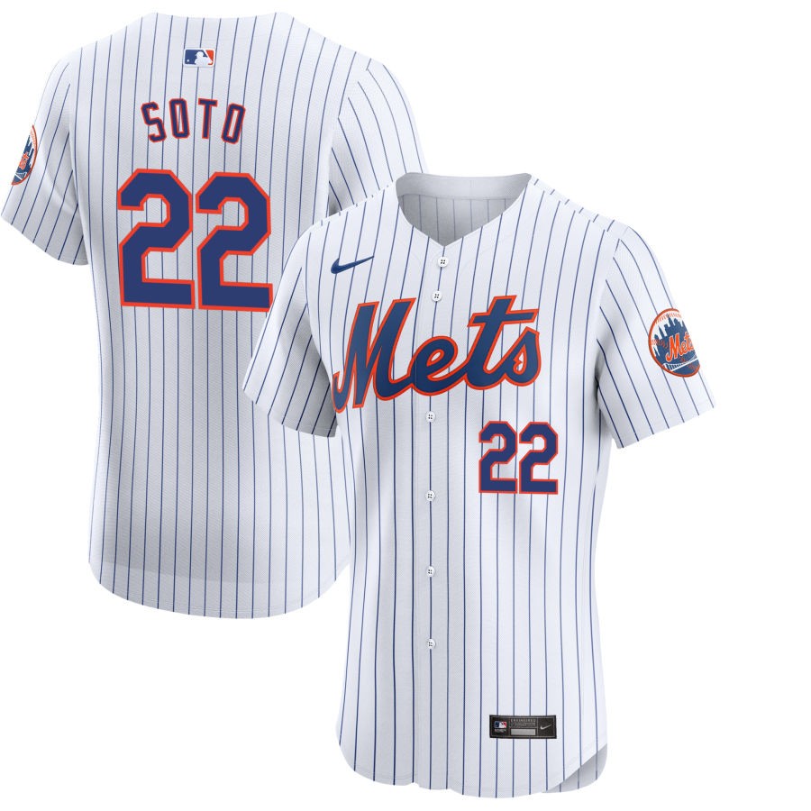 Juan Soto New York Mets Nike Home Elite Jersey - White - Image 2