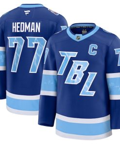 Victor Hedman Tampa Bay Lightning  2026 NHL Stadium Series Premium Jersey - Blue