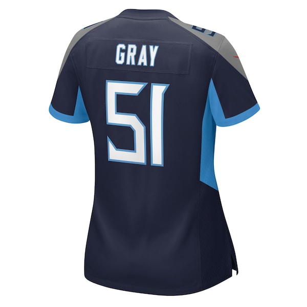 Cedric Gray Tennessee Titans Nike Women's Game Jersey - Navy - Image 4