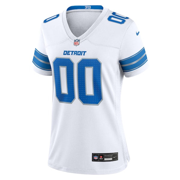 Detroit Lions Nike Women's Custom Game Jersey - White - Image 2